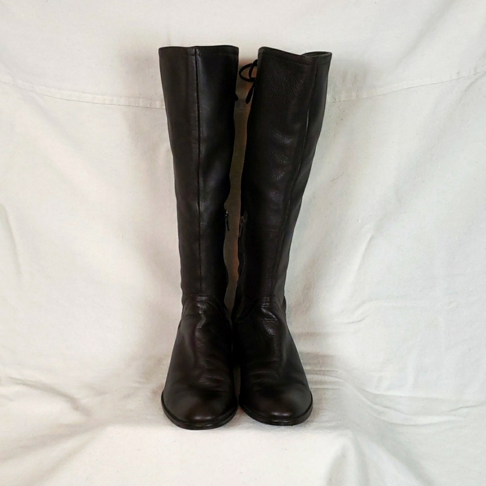 Antonio Melani Leather Boots 8M